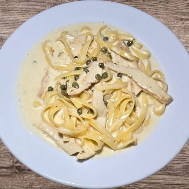 Lemon Caper Chicken.