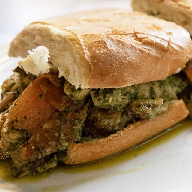 Chicken Pesto Sandwich (Small).