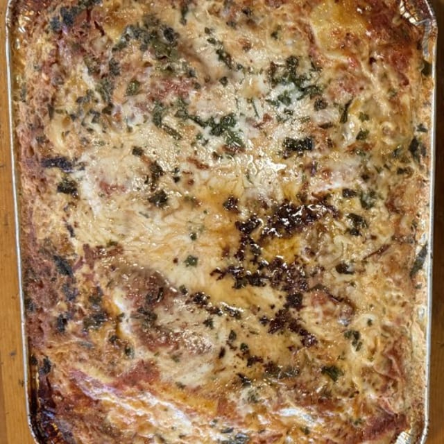 Meat Lasagna.