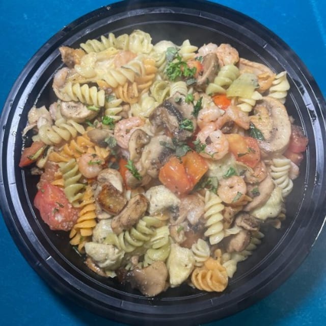 Shrimp Olio.