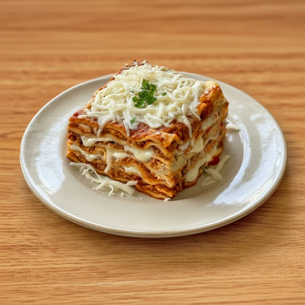 Meat Lasagna.