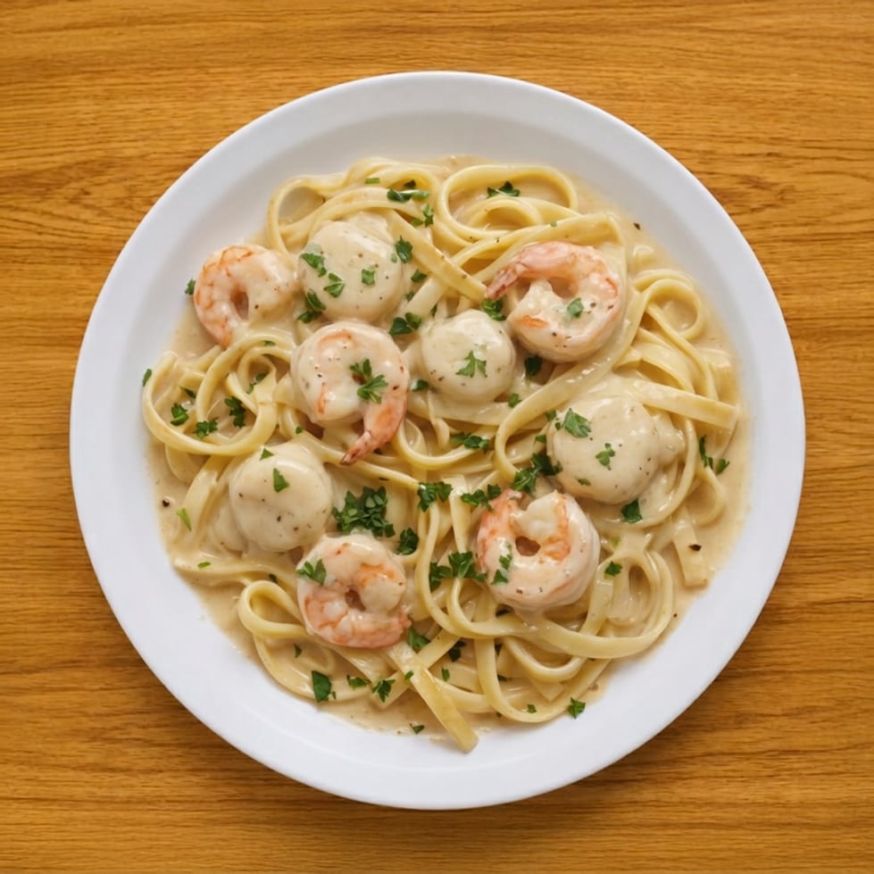 Seafood Plate.
