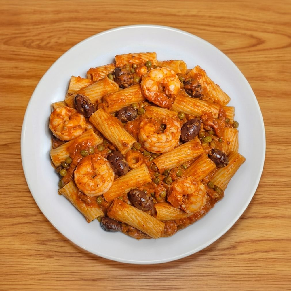 Prawns Sicilian.
