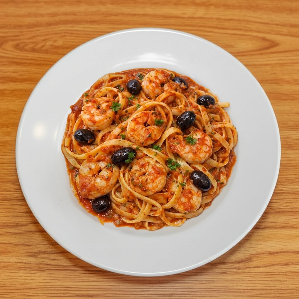 Prawns & Scallops.