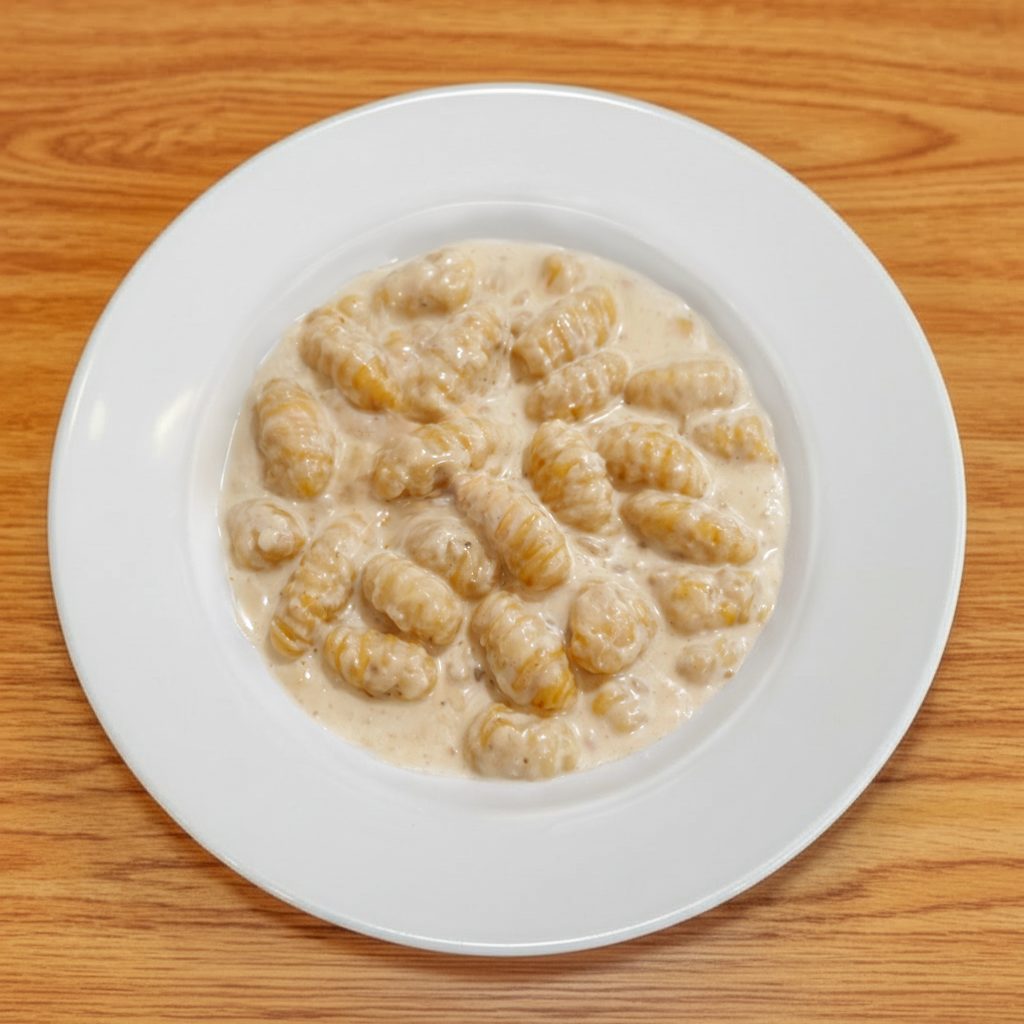 Side of Gnocchi with Sauce.