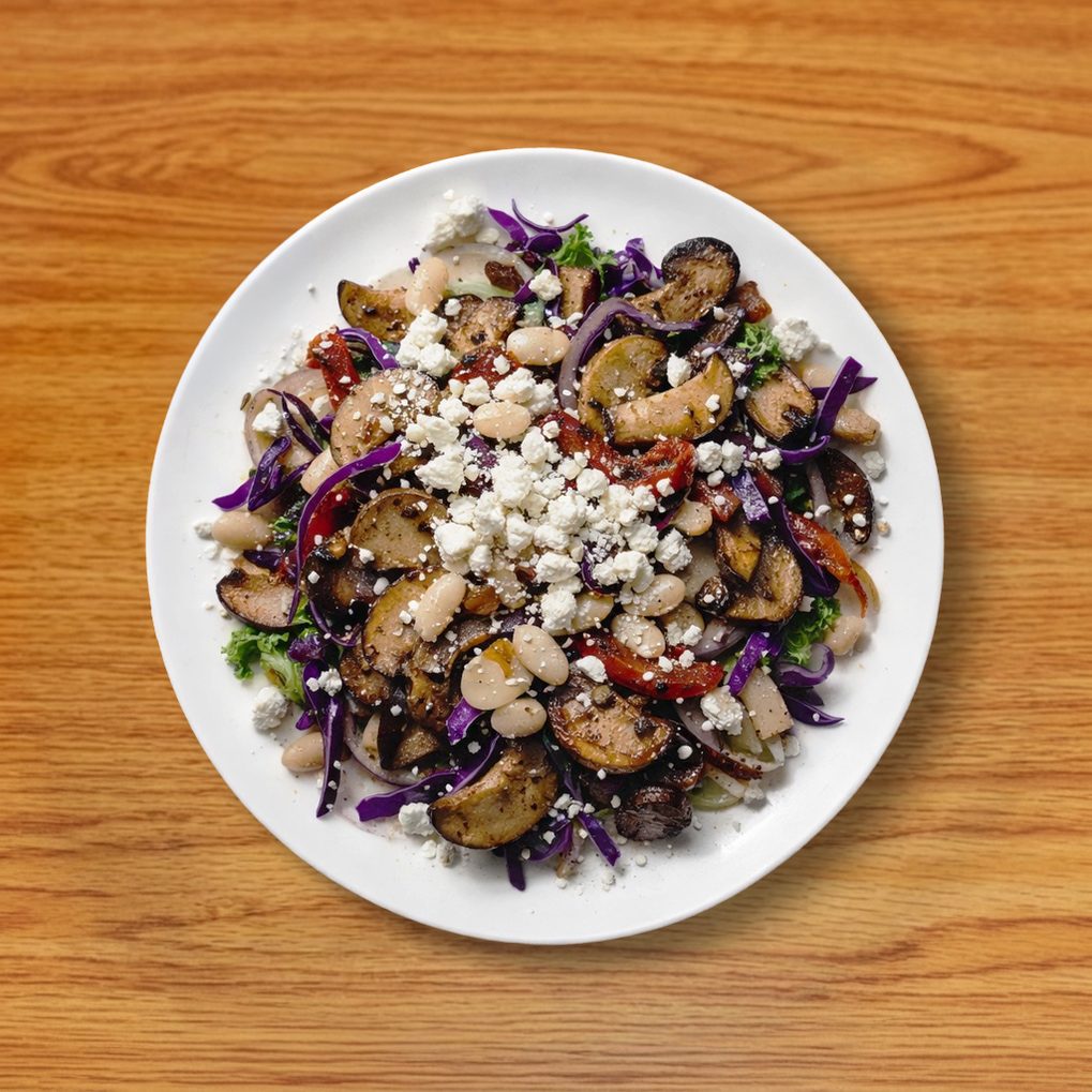 Sautéed Fresh Vegetable Salad.