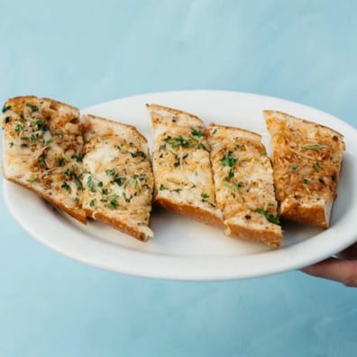 Garlic Cheese Bread.